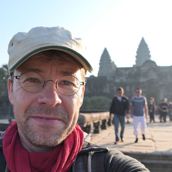 Nils Römeling 2019 auf Reisen in Angkor Wat !